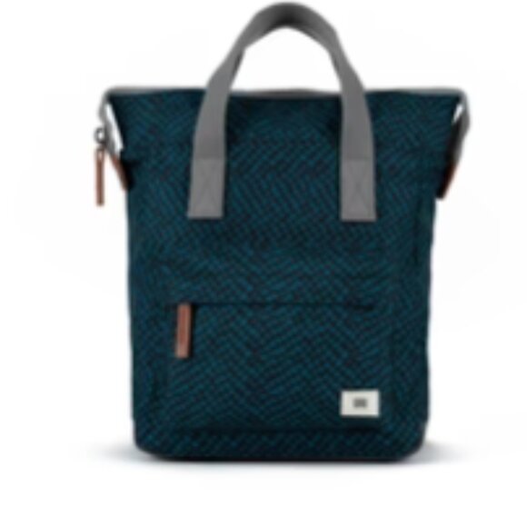 NWT Ori London Bantry Backpack in Deep Teal Snake Small - Picture 4 of 4